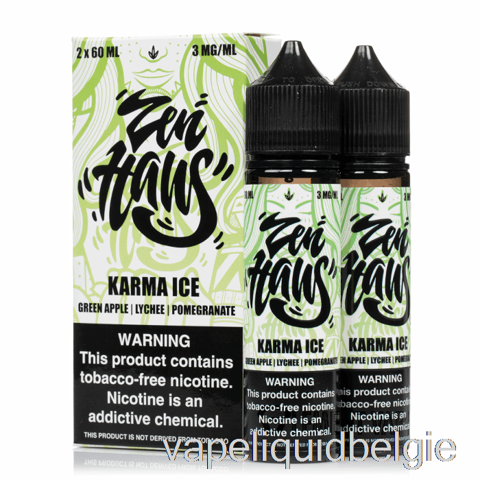 Vape Smaken Karma Ijs - Zen Haus - 120ml 0mg